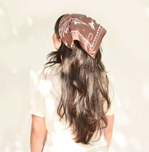Load image into Gallery viewer, Elana Gabrielle Pastures Bandana | Chocolate
