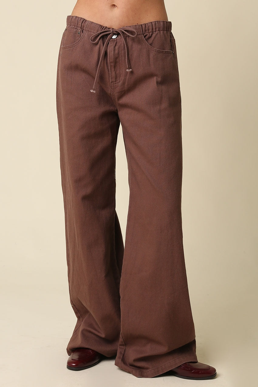 Kaylyn Drawstring Wide Leg Pants
