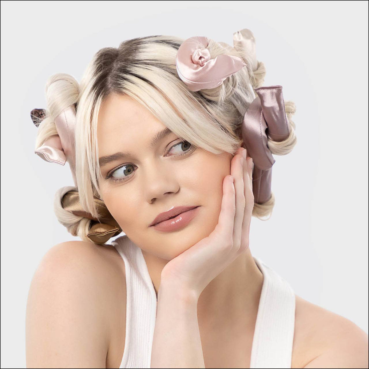Satin Wrapped Flexi Rods 6pc Set | Rosewood