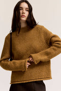 The Sienna Rolled Edge Sweater
