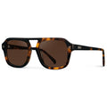 Sydney Bold Retro Aviator Sunglasses | Tortoise
