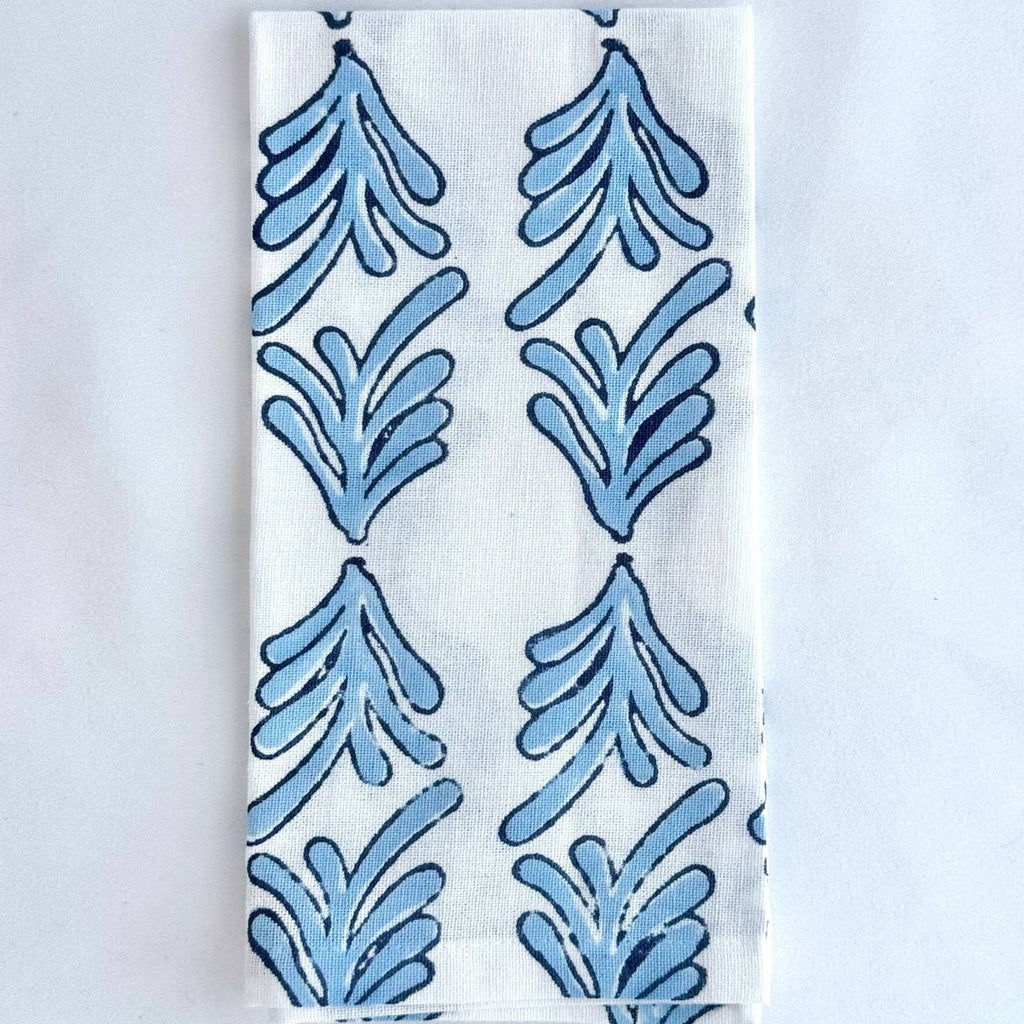 Mended Organic Napkins (Set of 4) | Palmetto, Uniform Blue & Navy