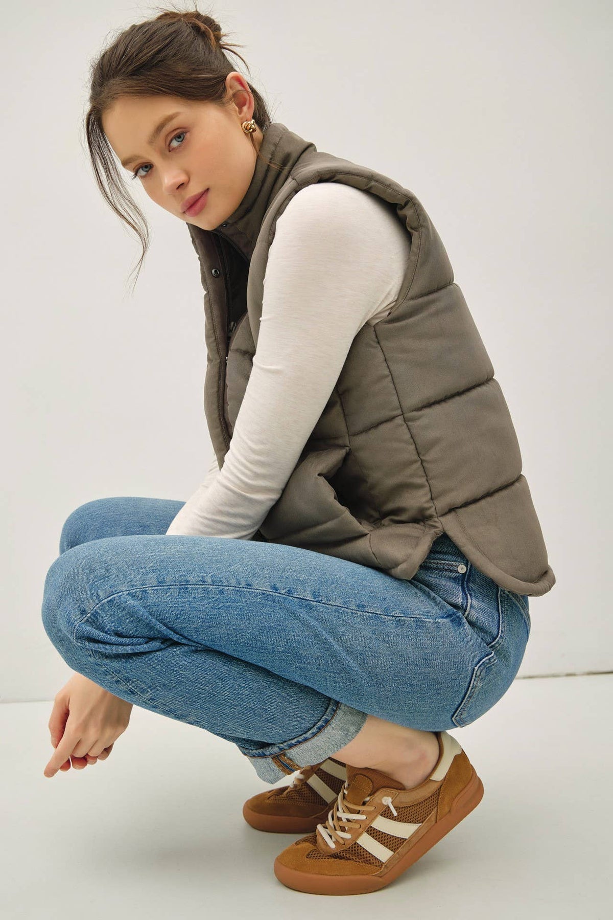 The Briarwood Vest | Olive