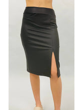 Load image into Gallery viewer, Renee C Faux Leather Skirt
