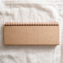 Load image into Gallery viewer, Keyboard Desk Planner | Coffee Paper Weekly Undated Calendar
