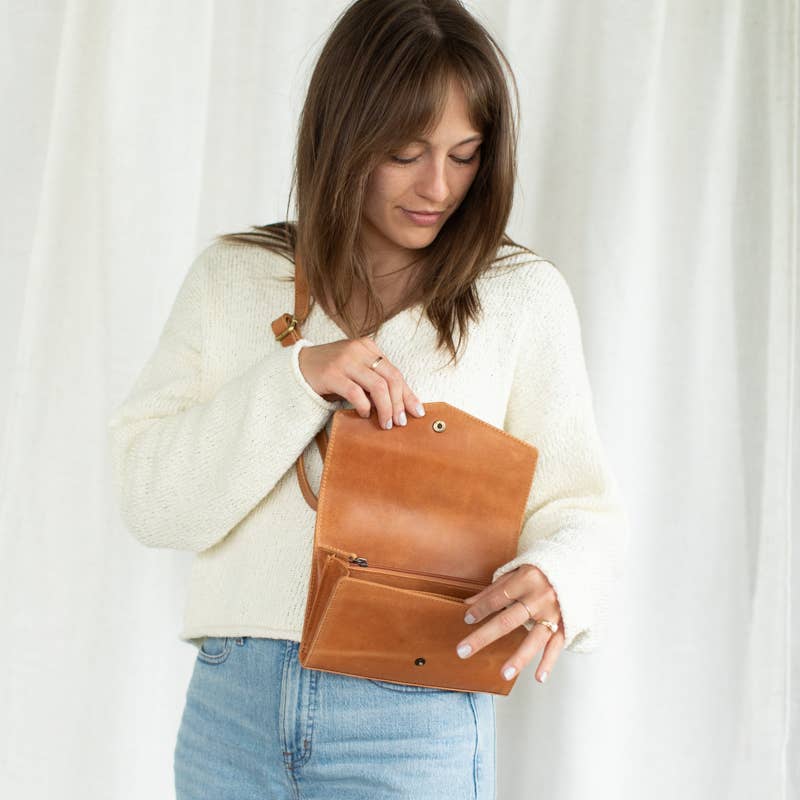 Dimarco Crossbody Bag | Camel