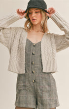 Load image into Gallery viewer, Sage The Label Rhia Cropped Sweater Cardigan
