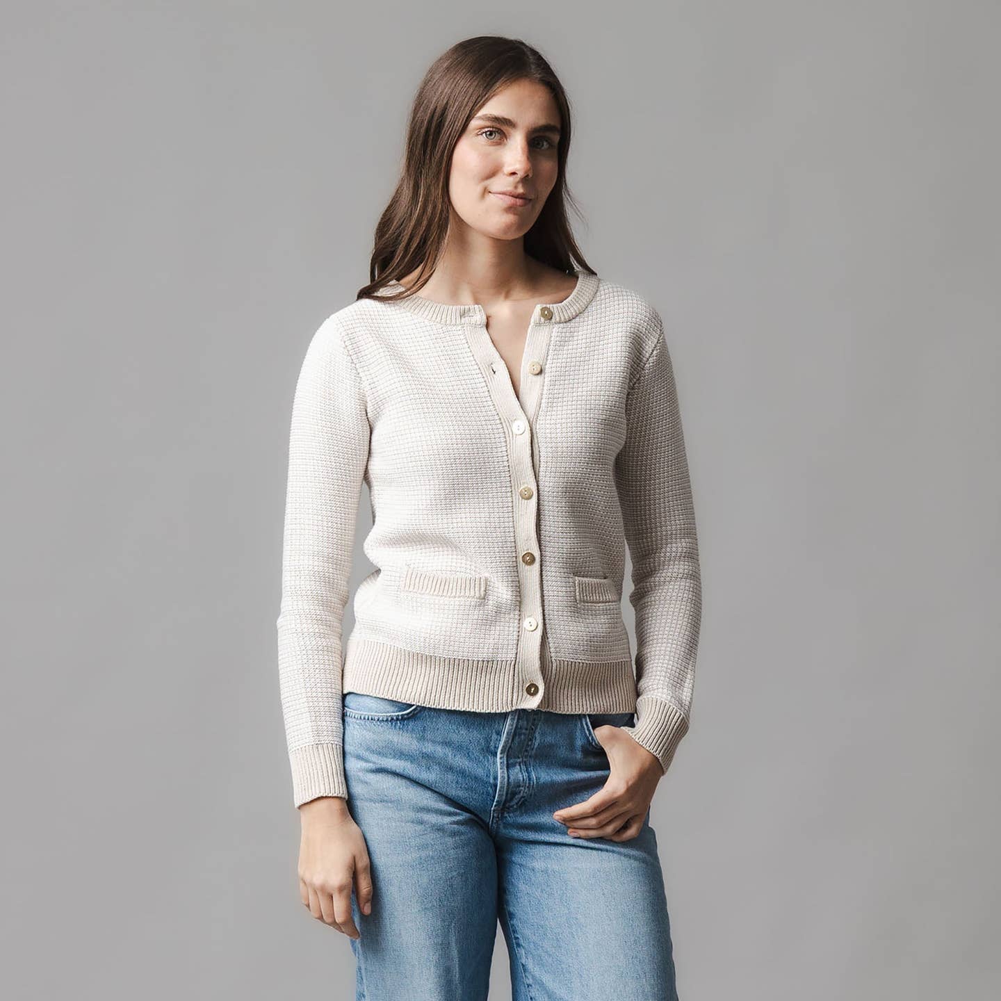 The Rye Organic Knit Cardigan