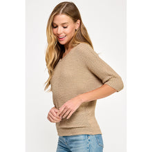 Load image into Gallery viewer, The Sandstone Knit Top
