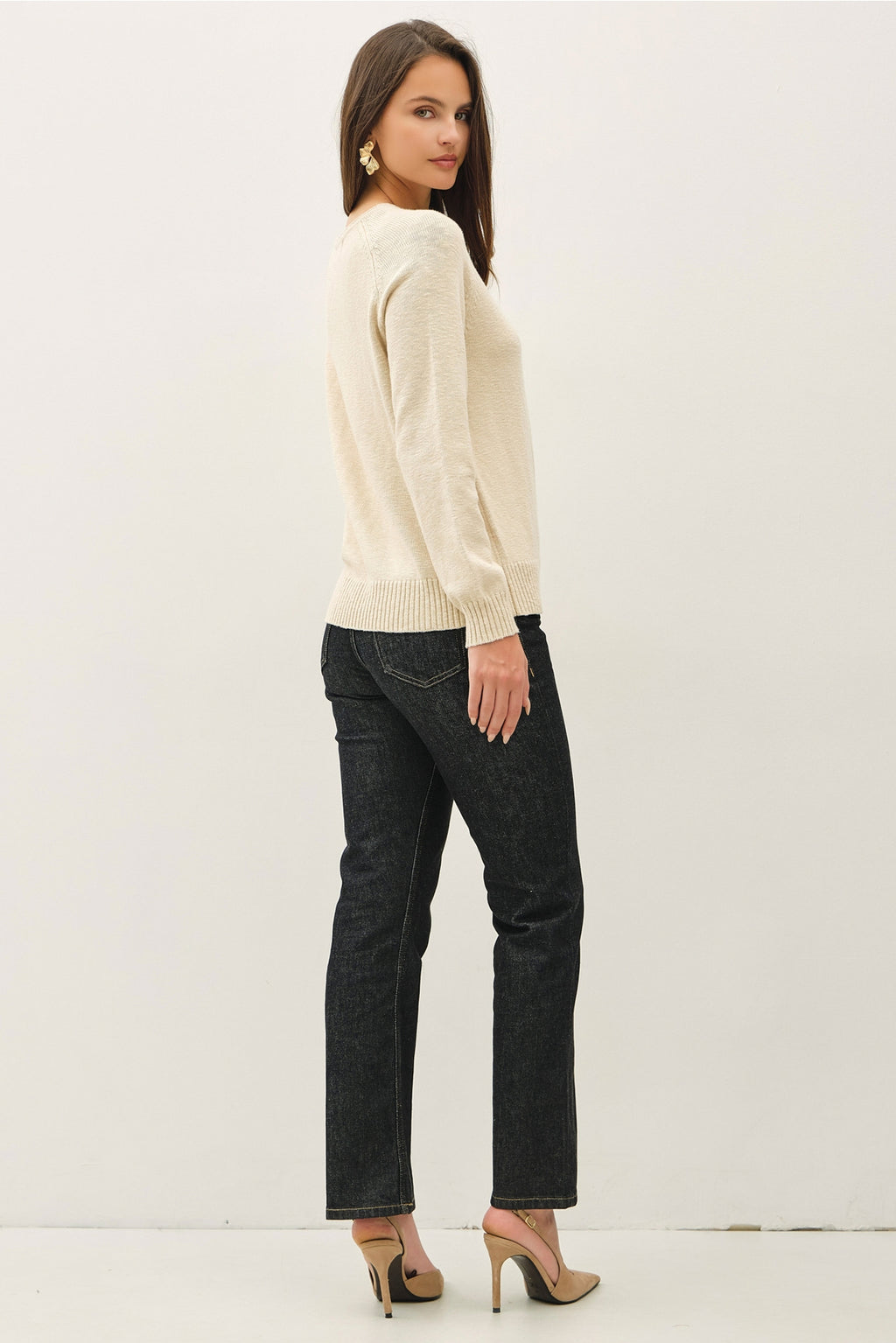 The Arden Sweater | Natural