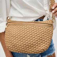 Load image into Gallery viewer, Ethereal Woven Crossbody Bag | Nude
