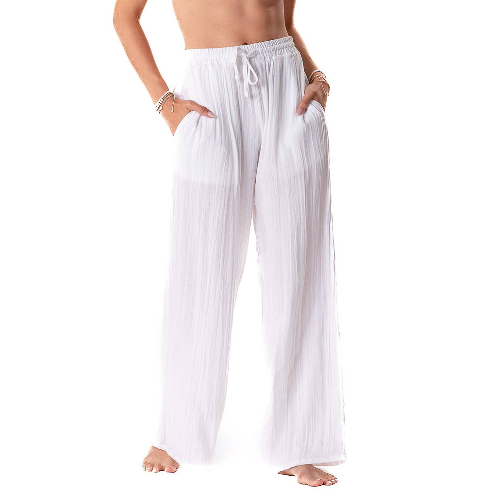 The Cabana Pants | White