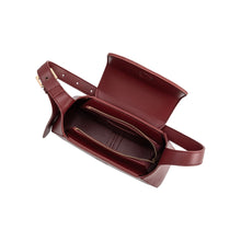 Load image into Gallery viewer, Melie Bianco Melody Vegan Shoulder Bag | Burgundy
