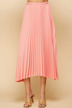 Load image into Gallery viewer, Lucy Pleated Midi Skirt *2 Colors Available*
