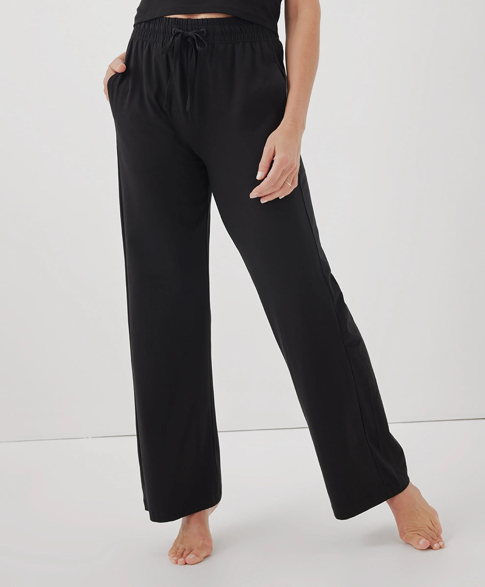 Pact Cool Stretch Lounge Pant | Black