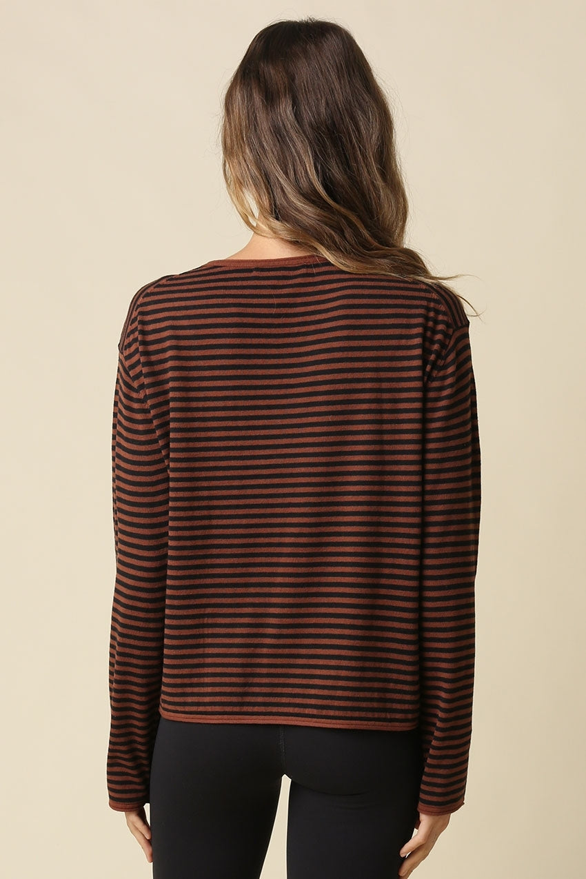 Margie Stripe Long Sleeve Top