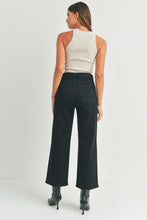 Load image into Gallery viewer, Just Black Denim High Rise Cargo Pocket Wide Leg | Black
