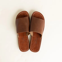 Load image into Gallery viewer, Adelisa &amp; Co. Verano Slide | Dark Brown
