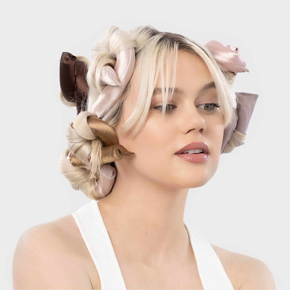Satin Wrapped Flexi Rods 6pc Set | Rosewood