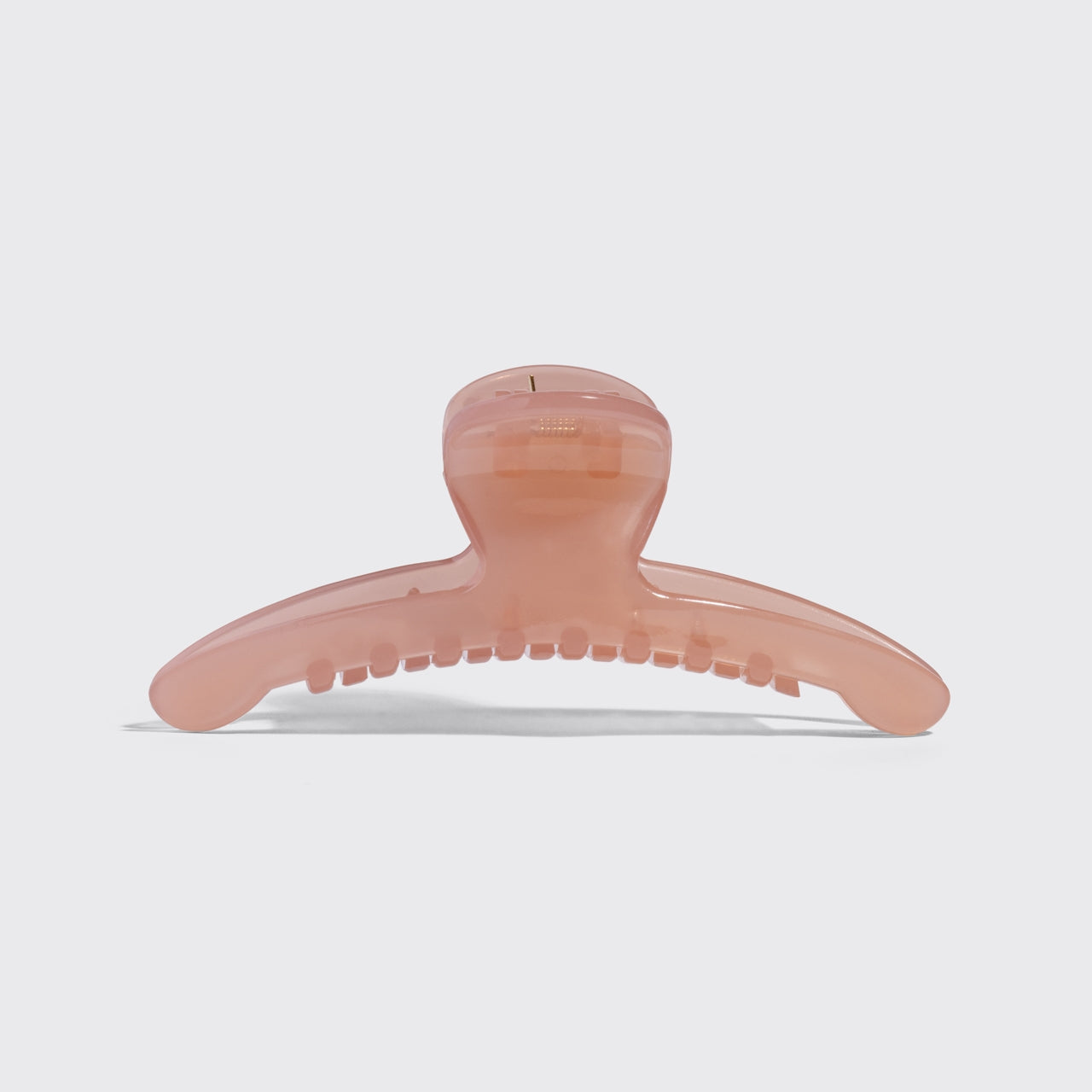 Recycled Plastic Large Arched Clip | Soft Pink