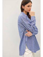 Load image into Gallery viewer, The Cape May Stripe Button Down
