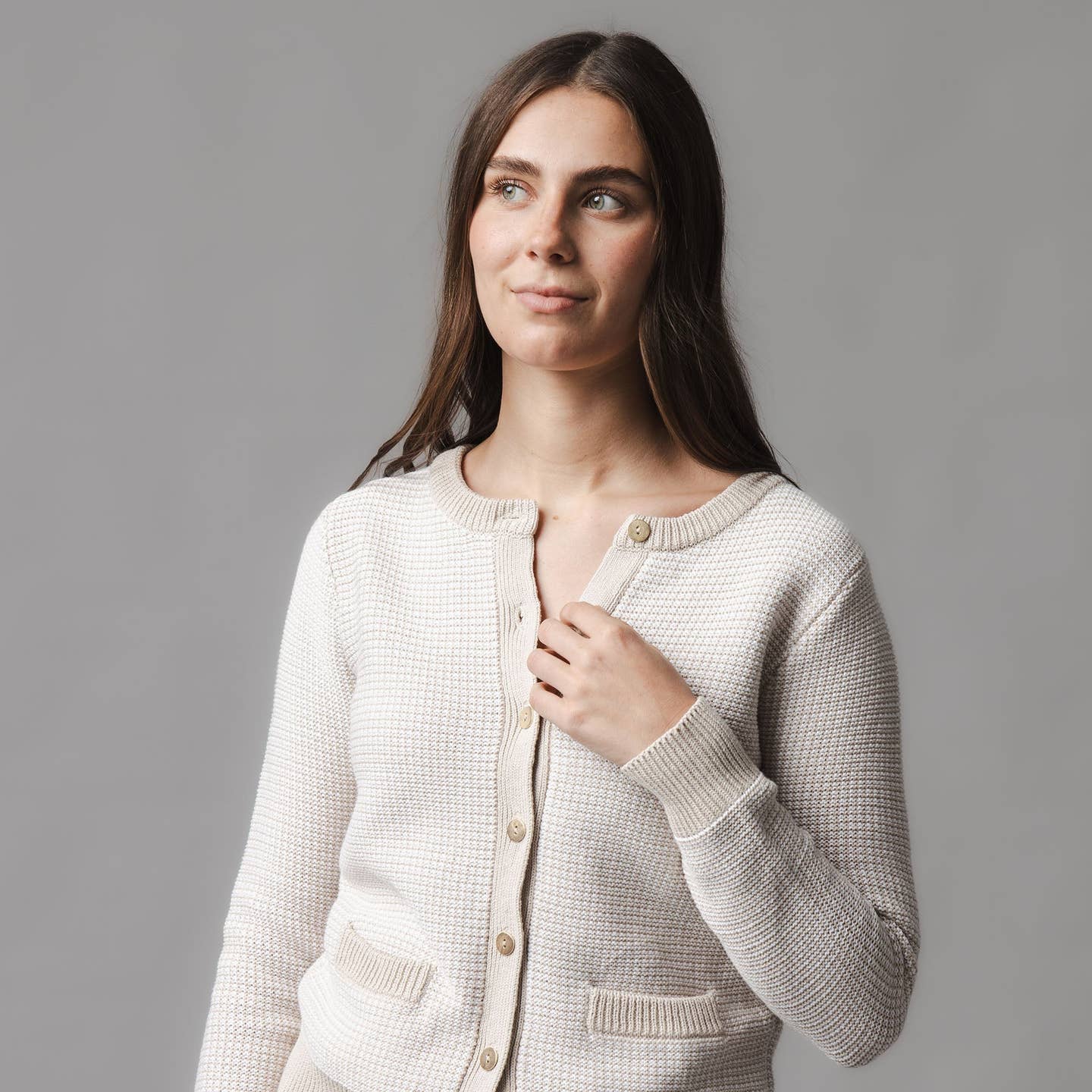 The Rye Organic Knit Cardigan