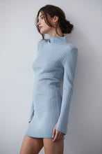 Load image into Gallery viewer, Crescent Iliana Mock Neck Ribbed Sweater Dress
