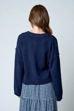 Load image into Gallery viewer, Hadley Relaxed Cardigan | Navy
