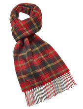 Load image into Gallery viewer, Merino Lambswool Tartan Scarf | 3 Colors Available
