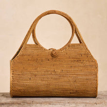 Load image into Gallery viewer, Ata Vine Handwoven Roll Handbag
