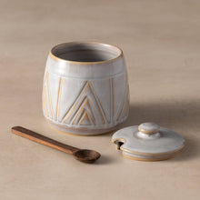 Load image into Gallery viewer, Mountain Peaks Ceramic Cream and Sugar Set
