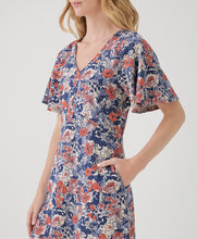 Load image into Gallery viewer, Pact Fit &amp; Flare Easy Dress | Autumn Cosmos
