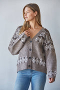 The Fireside Jacquard Cardigan