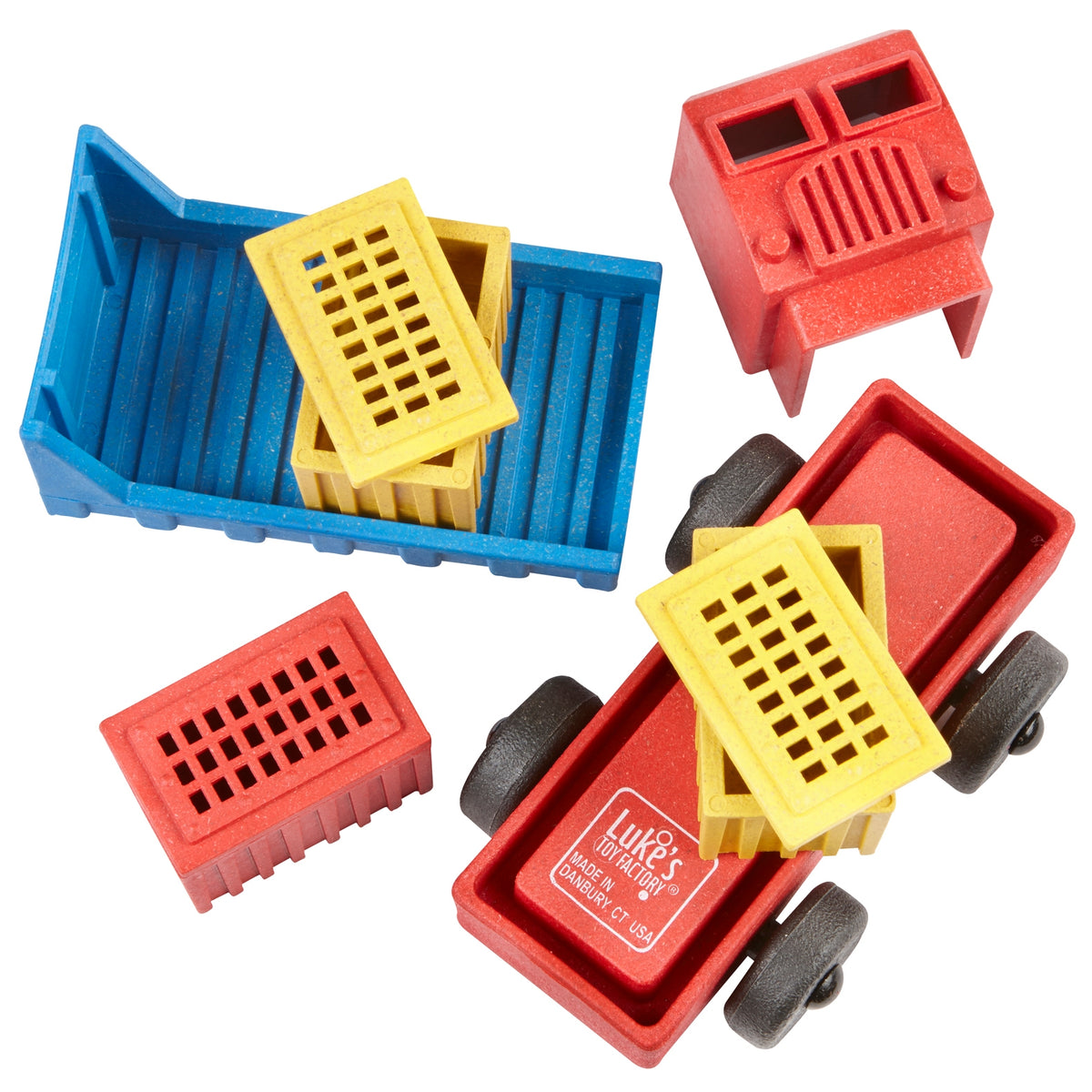 Luke’s Factory Cargo Truck Toy