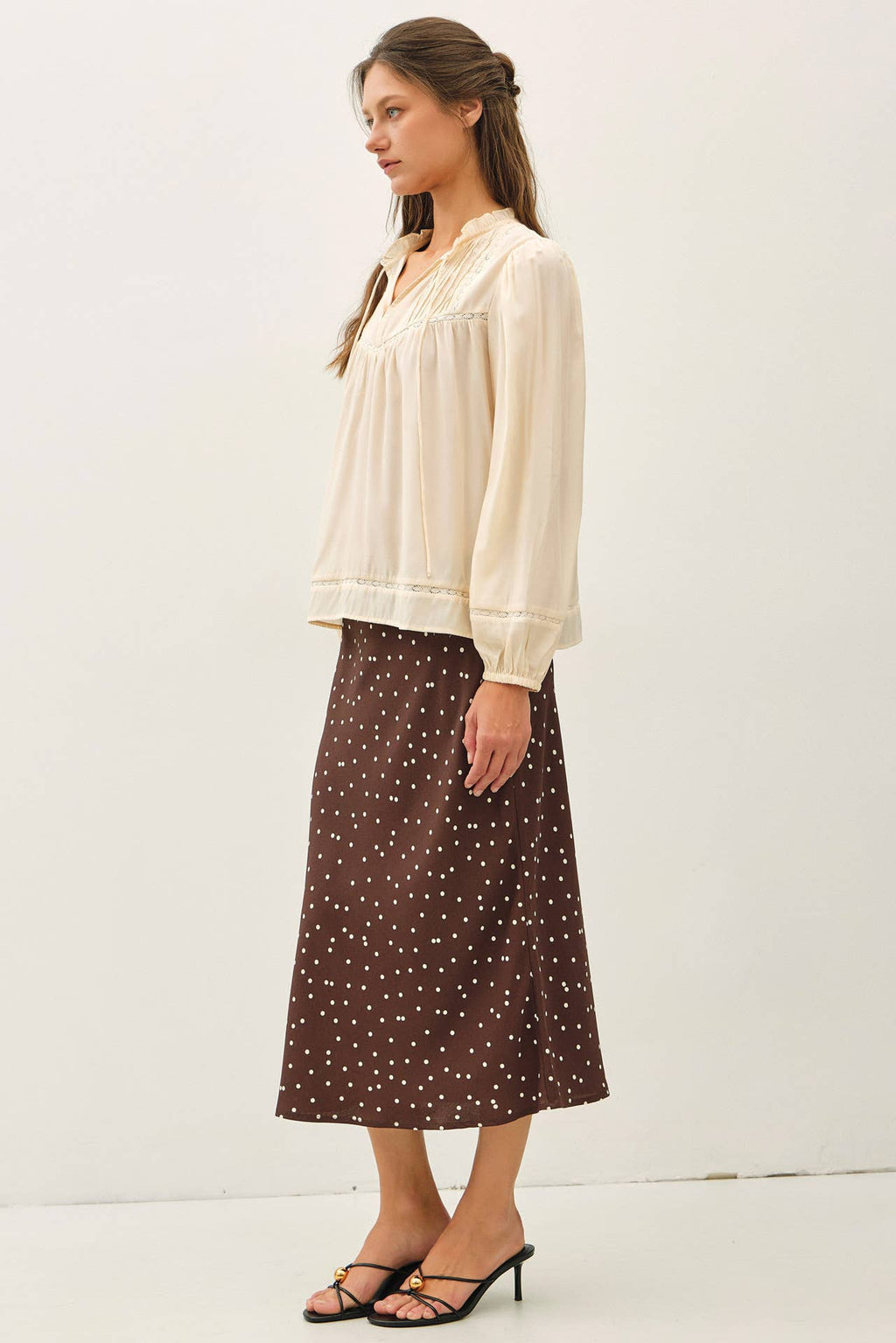 Mari Blouse | Champagne