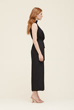 Load image into Gallery viewer, Grade &amp; Gather Sleeveless Solid Satin Jumpsuit
