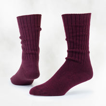 Load image into Gallery viewer, Organic Wool Crew Socks | 2 Colors Available
