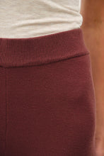 Load image into Gallery viewer, Ultra Comfy Wide Leg Ribbed Knit Pull On Pants | Choco
