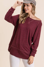 Load image into Gallery viewer, *Back In Stock!* Maple Sage Boat Neck Sweater *More Colors Available*
