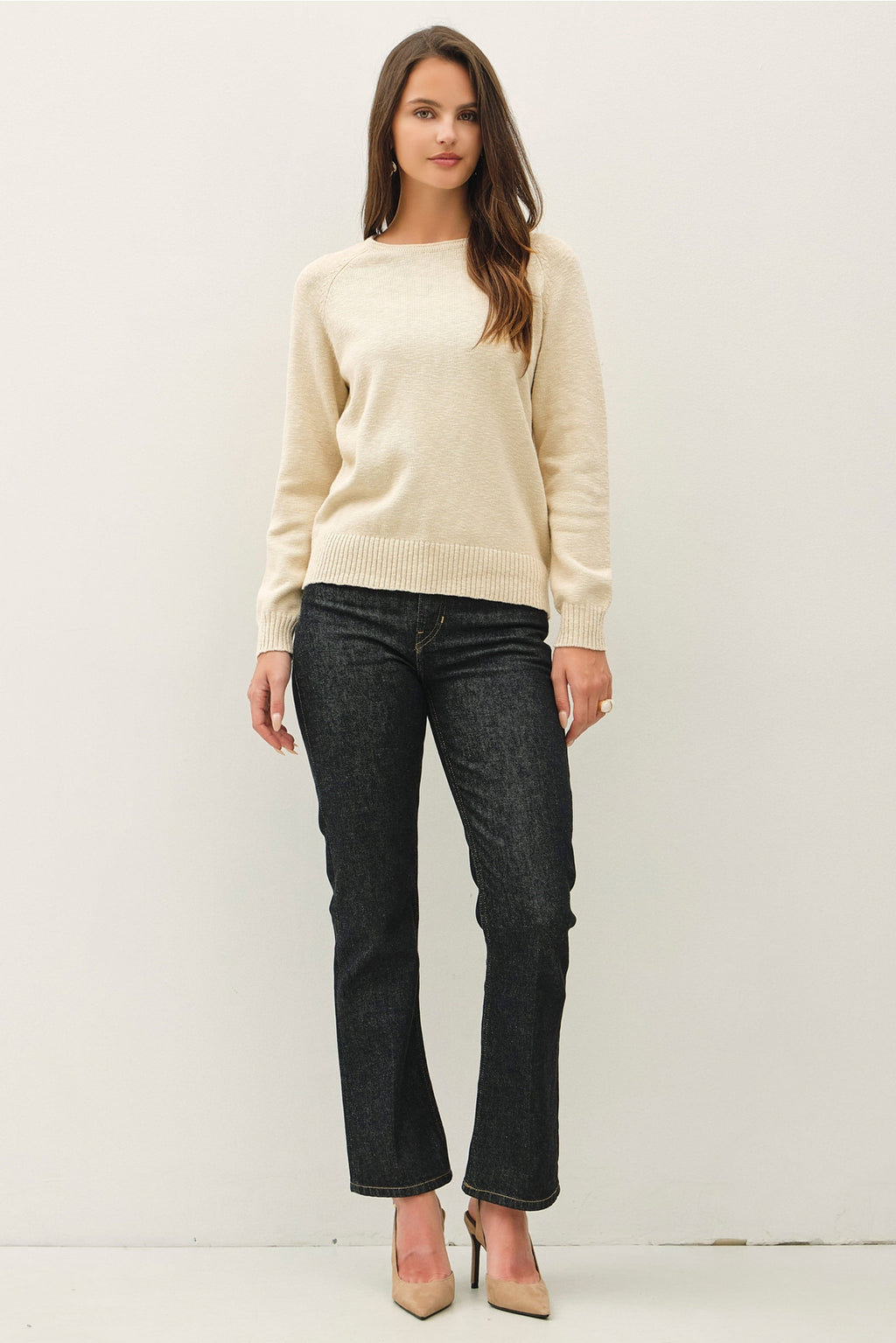 The Arden Sweater | Natural