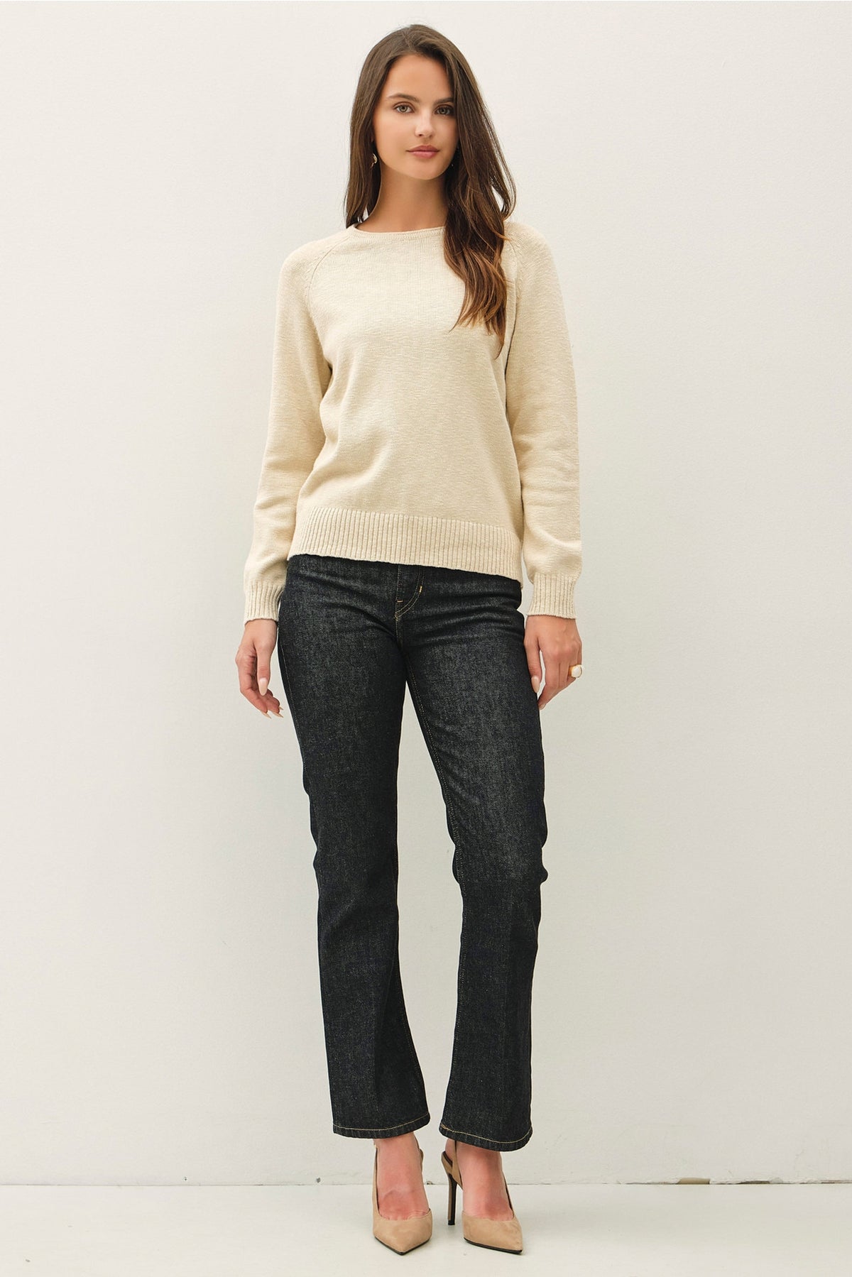 The Arden Sweater | Natural