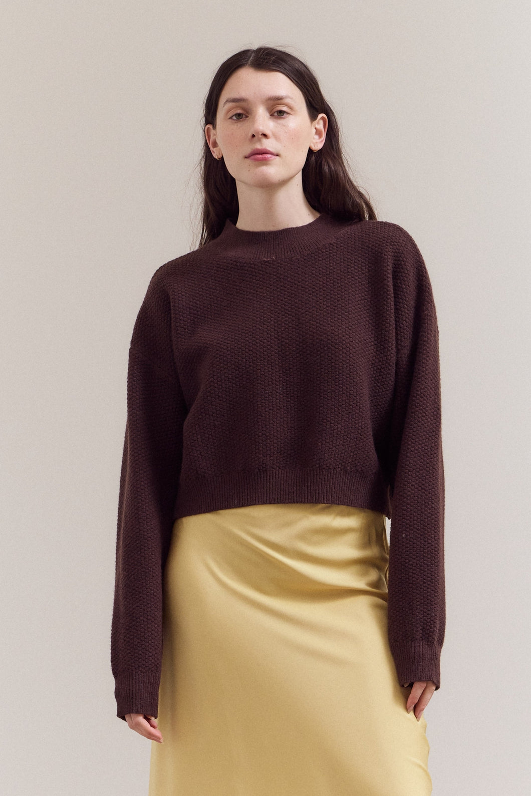 Camden Sweater | Dark Chocolate
