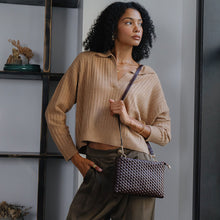 Load image into Gallery viewer, Melie Bianco Daisy Crossbody Bag | Espresso
