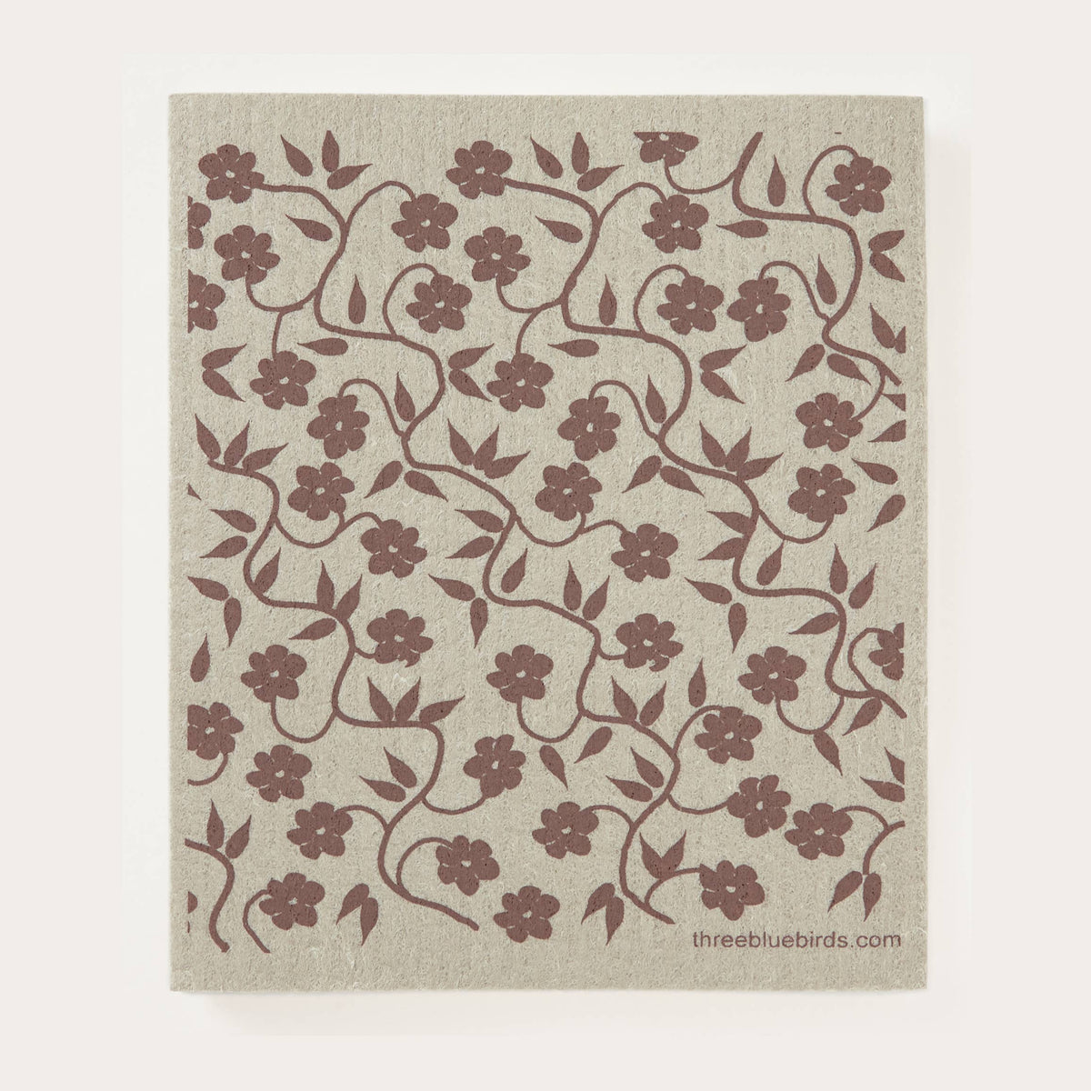 Three Bluebirds Swedish Dishcloth | More Styles Available