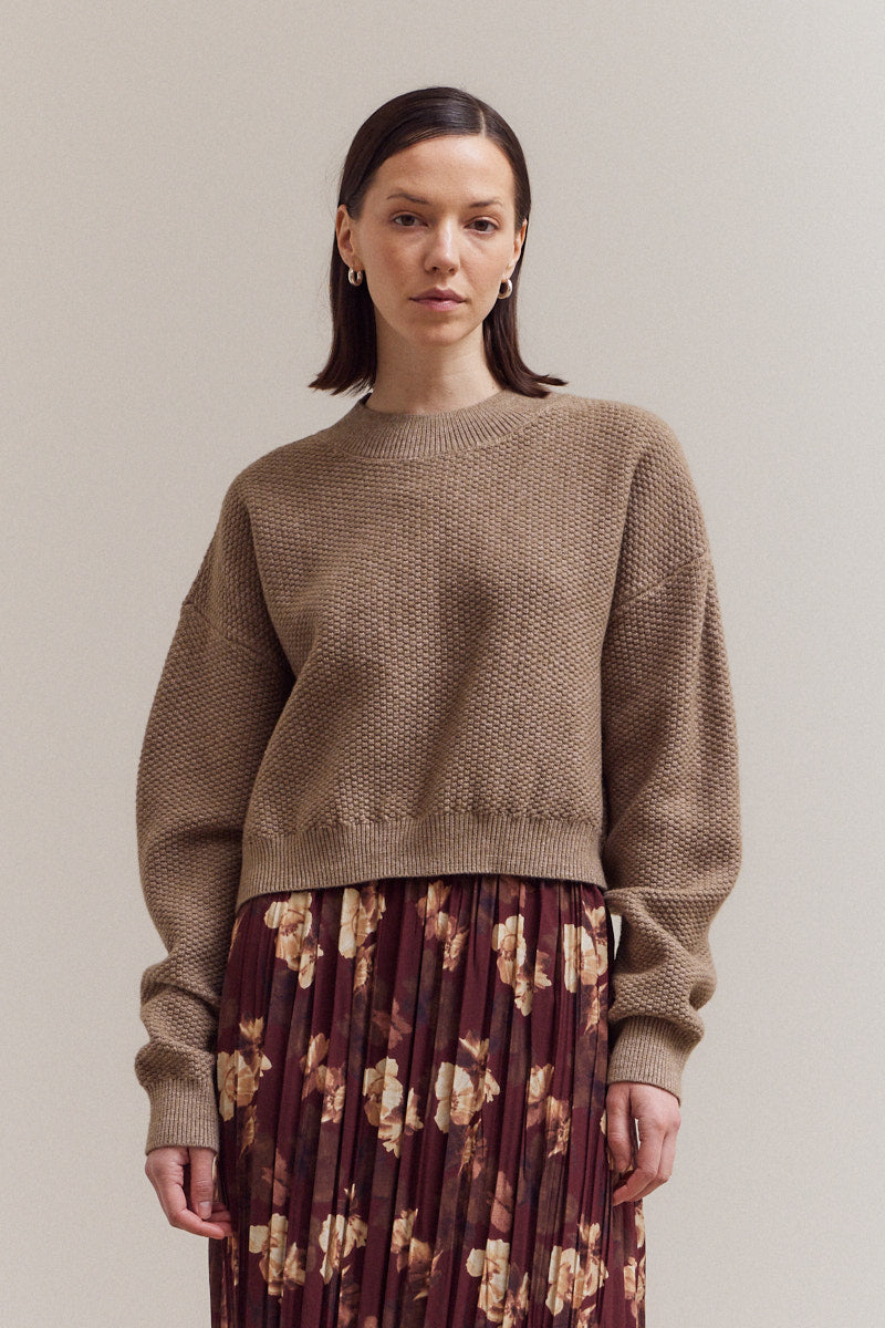 Camden Sweater | Dark Greige