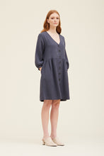 Load image into Gallery viewer, Grade &amp; Gather Overfit Button Down Midi Dress
