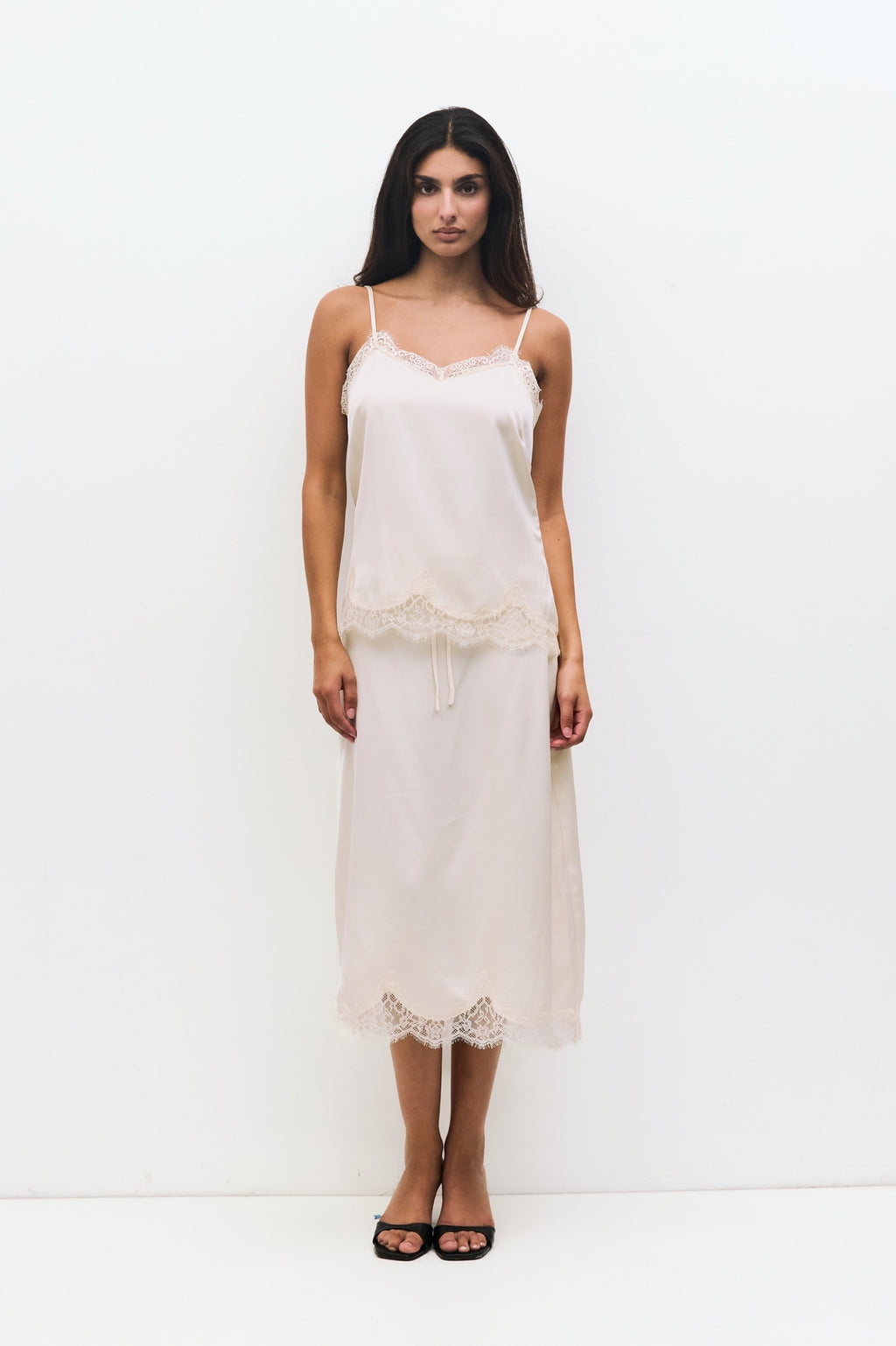 The Gabrielle Lace Layering Top