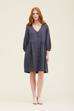 Load image into Gallery viewer, Grade &amp; Gather Overfit Button Down Midi Dress
