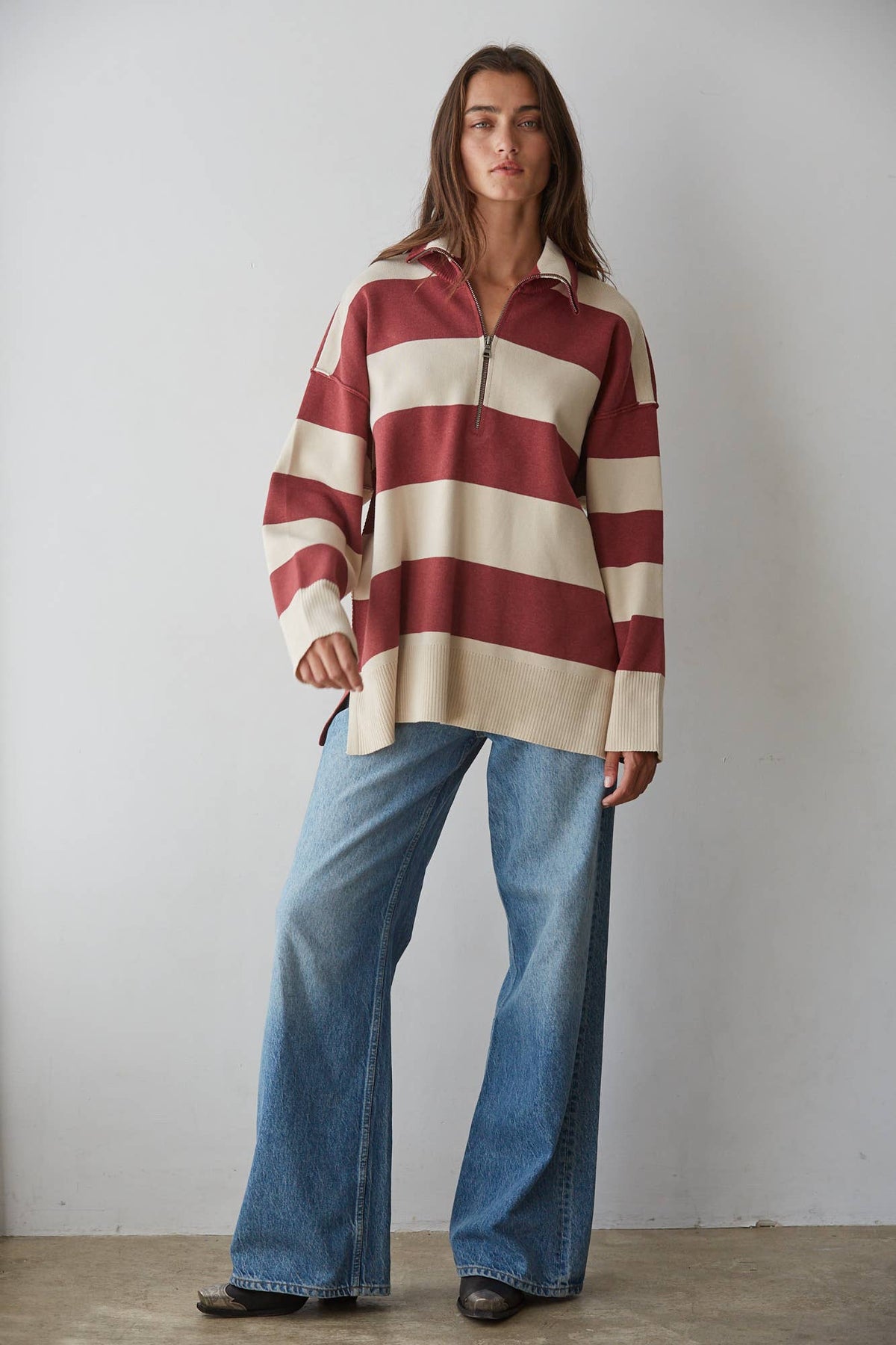 The Weekender Stripe Sweater