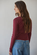 Load image into Gallery viewer, The Elsie Cardigan | Burgundy
